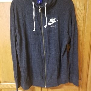 Nike zipper hoodie